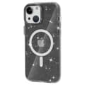 Miniatyrbild 1 av 6: iPhone 15 Skal MagSafe Hybrid Glitter Svart
