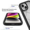 Miniatyrbild 5 av 6: iPhone 15 Skal Shockproof Med Frontram Rosaröd