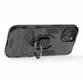 Miniatyrbild 4 av 6: iPhone 15 Skal Hybrid Armor Ring Svart