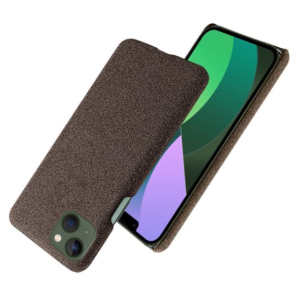 iPhone 15 Skal Tygbelagt Brun