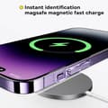Miniatyrbild 2 av 5: BASEUS iPhone 15 Skal MagSafe Lucent Series Transparent