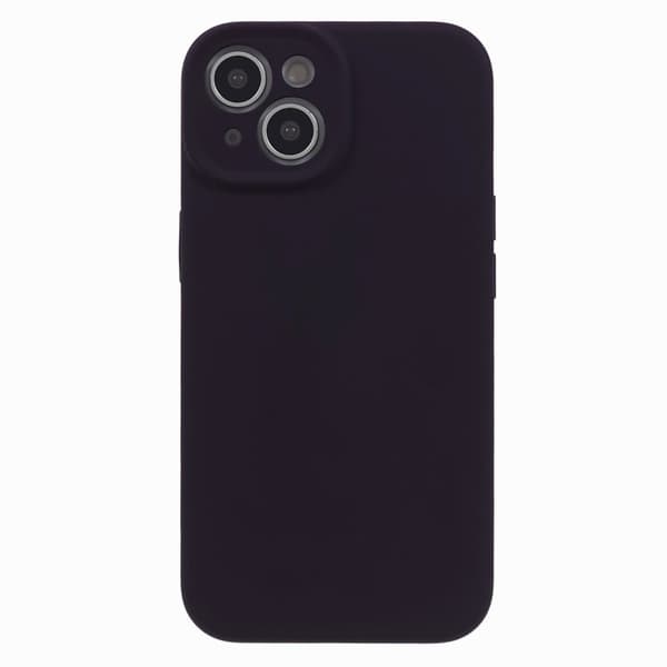 iPhone 15 Skal Liquid Silikon Purplish Red