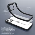Miniatyrbild 6 av 6: LEEU DESIGN iPhone 15 Skal Hybrid Svart