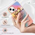 Miniatyrbild 2 av 5: iPhone 15 Skal Marmor Never Stop Dreaming