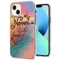 Miniatyrbild 1 av 5: iPhone 15 Skal Marmor Never Stop Dreaming