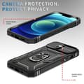 Miniatyrbild 2 av 6: iPhone 15 Skal CamShield Armor Ring Svart