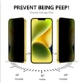 Miniatyrbild 3 av 6: RURIHAI iPhone 15 Skärmskydd Härdat Glas Privacy