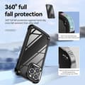 Miniatyrbild 5 av 6: iPhone 15 Pro Skal Shockproof Armor Hybrid Svart
