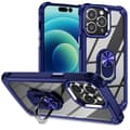 Miniatyrbild 1 av 6: iPhone 15 Pro Skal Shockproof Armor Ring Blå
