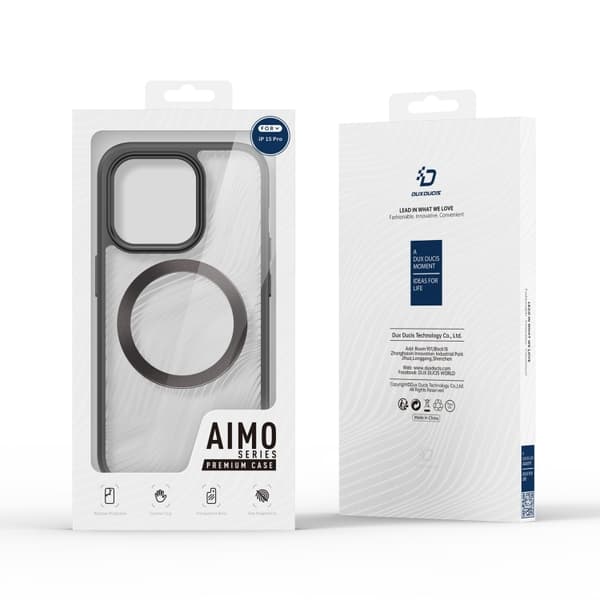 DUX DUCIS iPhone 15 Pro Skal MagSafe Aimo Series Svart