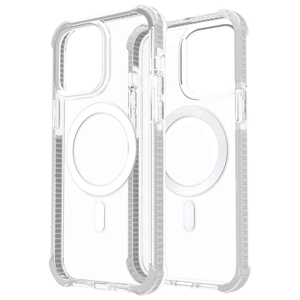iPhone 15 Pro Skal Shockproof MagSafe Hybrid Transparent