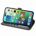 Miniatyrbild 4 av 4: iPhone 15 Pro Fodral Solid Med Magnetisk Mässing Svart