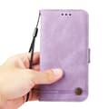 Miniatyrbild 6 av 6: iPhone 15 Pro Fodral Skin Feel Läder Lila
