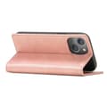 Miniatyrbild 4 av 6: LC.IMEEKE iPhone 15 Plus Fodral Flip Läder Roséguld