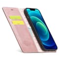 Miniatyrbild 2 av 6: LC.IMEEKE iPhone 15 Plus Fodral Flip Läder Roséguld