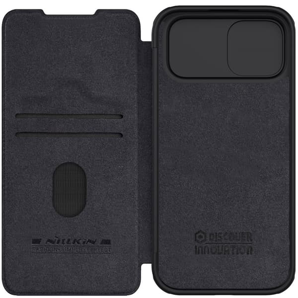 NILLKIN iPhone 15 Plus Fodral Qin CamShield Svart