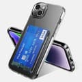 Miniatyrbild 2 av 6: iPhone 15 Plus Skal Hybrid Med Kortfack Transparent