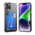 Miniatyrbild 1 av 6: iPhone 15 Plus Skal Hybrid Med Kortfack Transparent