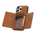 Miniatyrbild 6 av 6: iPhone 15 Plus Skal Kickstand Med Kortfack Lila