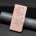 Miniatyrbild 6 av 6: iPhone 15 Pro Max Fodral Med Fjäril Tryck Roséguld