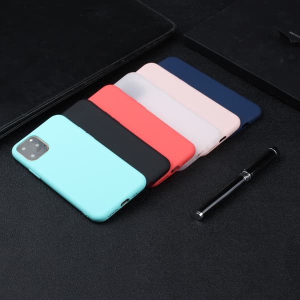 iPhone 15 Pro Max Skal Frostad TPU Röd