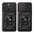 Miniatyrbild 4 av 6: iPhone 15 Pro Max Skal CamShield Ring Hybrid Röd