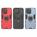 Miniatyrbild 5 av 5: iPhone 15 Pro Max Skal Hybrid Armor Ring Röd