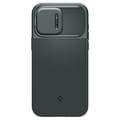 Miniatyrbild 5 av 8: Spigen iPhone 15 Pro Max Skal MagSafe Optik Armor Abyss Green