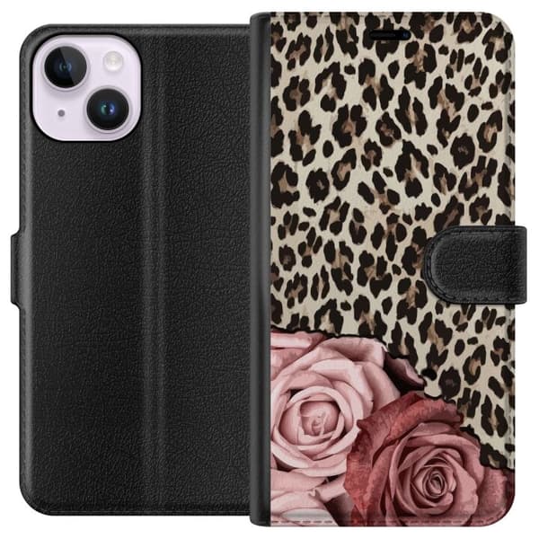 Apple iPhone 15 Lommeboketui Rosar og mønstre
