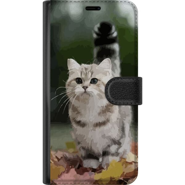 Apple iPhone 15 Lompakkokotelo Kissa