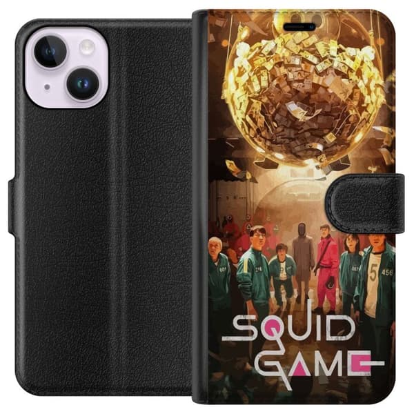 Apple iPhone 15 Plånboksfodral Squid Game