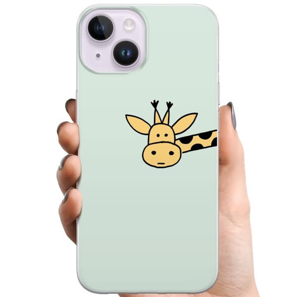 Apple iPhone 15 TPU Matkapuhelimen kuori Kirahvi