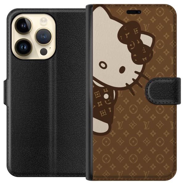 Apple iPhone 15 Pro Lommeboketui Hello Kitty - LV