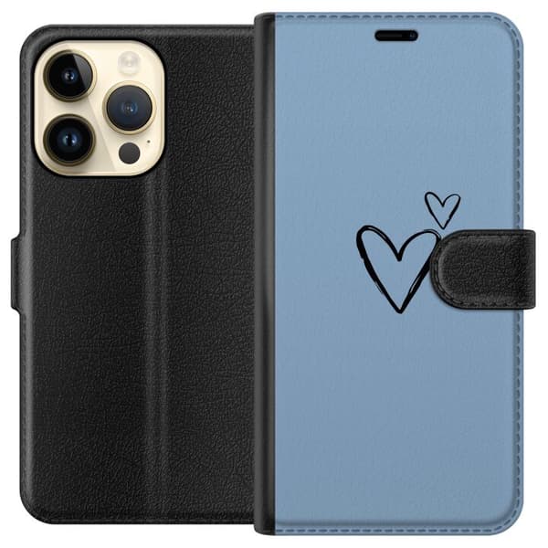 Apple iPhone 15 Pro Lompakkokotelo Sydän