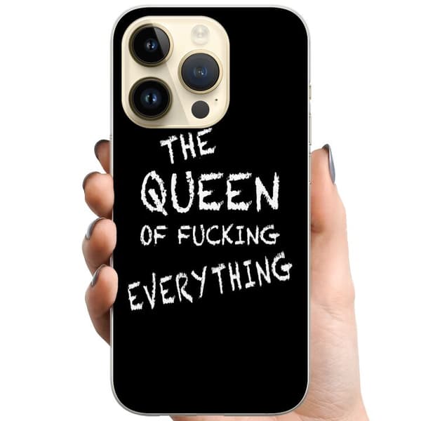 Apple iPhone 15 Pro TPU Mobildeksel Dronning