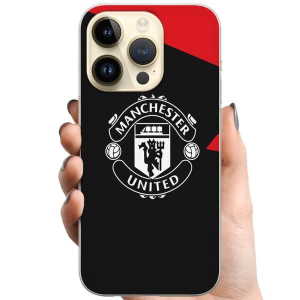 Apple iPhone 15 Pro TPU Mobilcover Manchester United FC