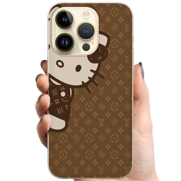 Apple iPhone 15 Pro TPU Mobilskal Hello Kitty - LV