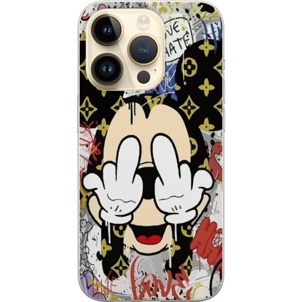 Apple iPhone 15 Pro Gennemsigtig cover LV Mus Muse LV