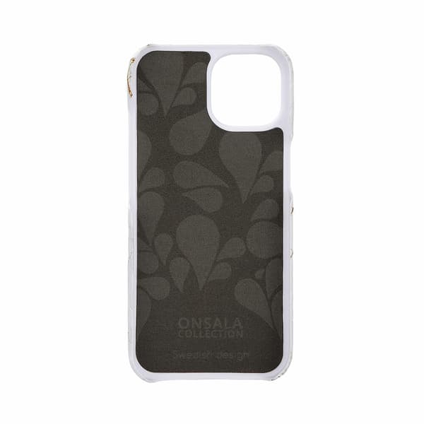Onsala iPhone 15 Kuori MagSeries White Rhino Marble