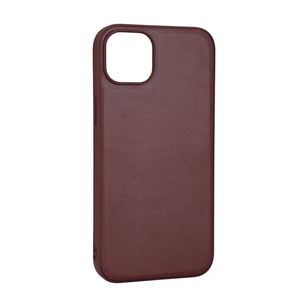 Buffalo iPhone 15 Plus Skal PU MagSeries Brun