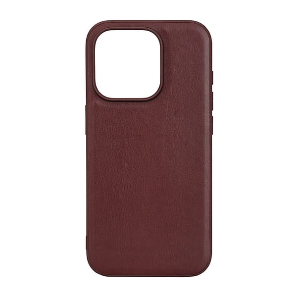 Buffalo iPhone 15 Pro Cover PU MagSeries Brun