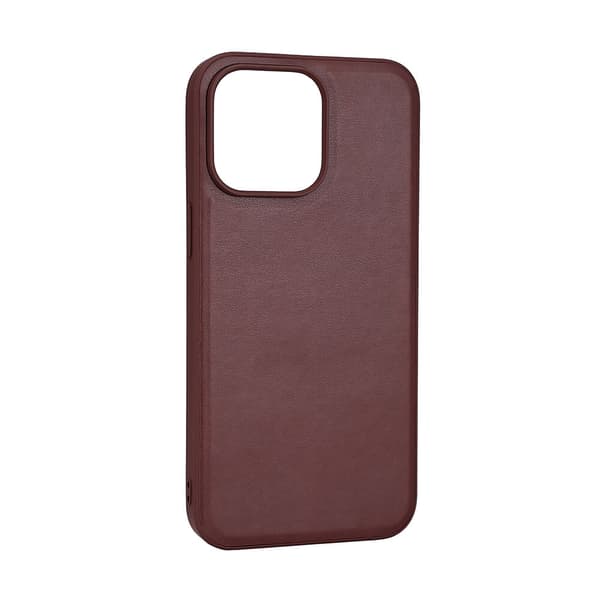 Buffalo iPhone 15 Pro Max Kuori PU MagSeries Ruskea