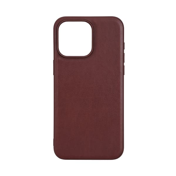 Buffalo iPhone 15 Pro Max Kuori PU MagSeries Ruskea
