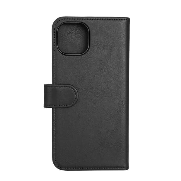 Gear iPhone 15 Plus Kotelo 3 Korttitaskuja Irrotettava Kuori MagSeries Musta