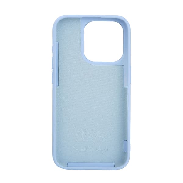 Onsala iPhone 15 Pro Skal Silicone Touch MagSeries Ljusblå