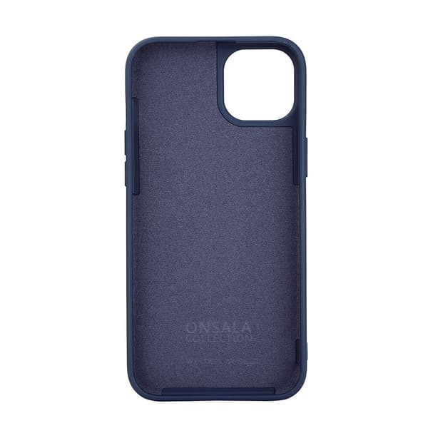 Onsala iPhone 15 Plus Cover Silicone Touch MagSeries Mørkeblå