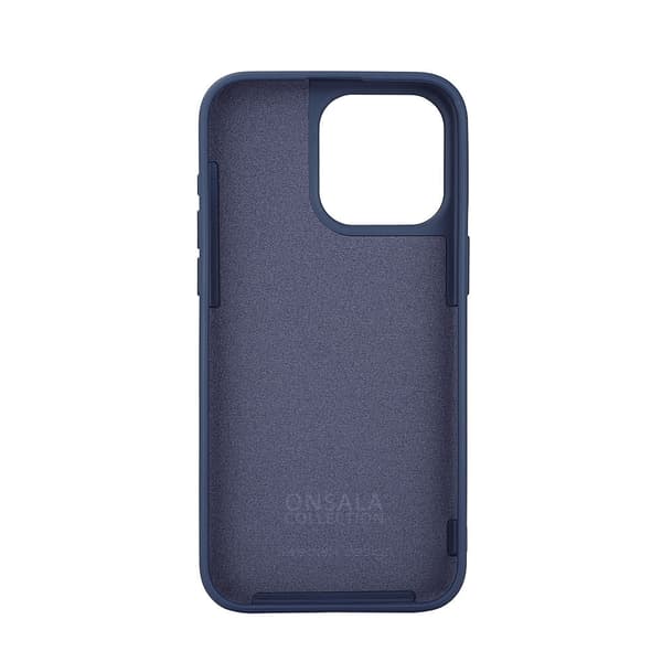 Onsala iPhone 15 Pro Max Skal Silicone Touch MagSeries Mörkblå