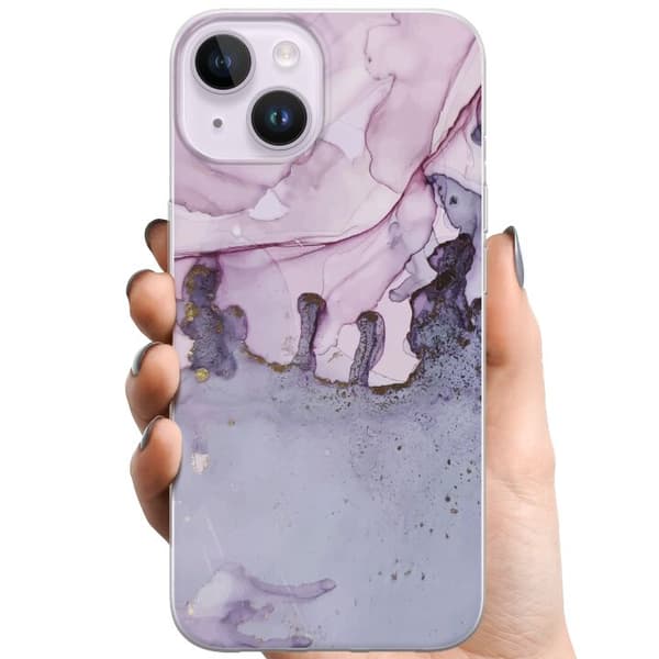 Apple iPhone 15 TPU Matkapuhelimen kuori Marmori