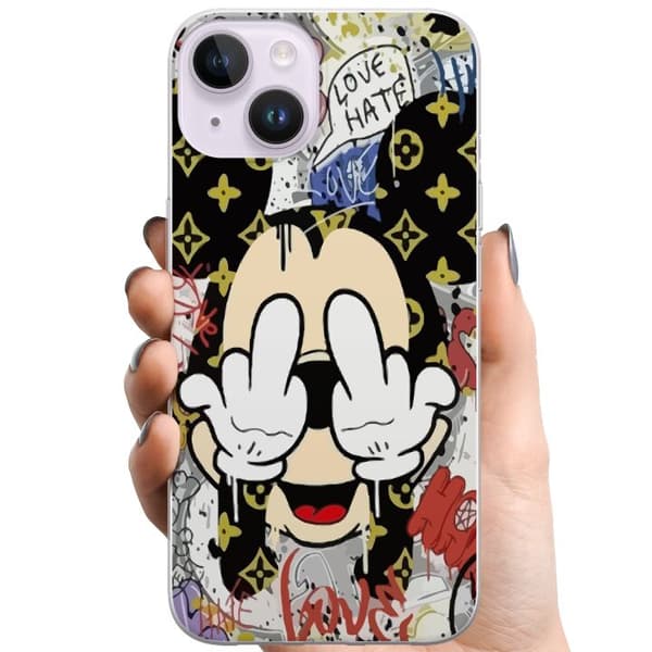 Apple iPhone 15 TPU Mobilskal LV Musse Pigg LV