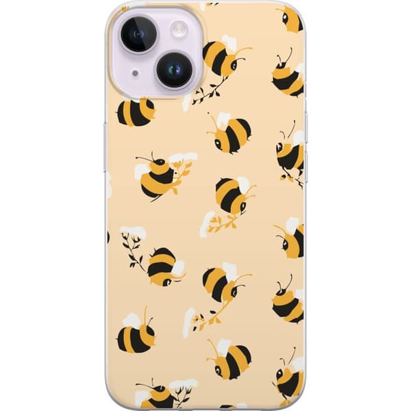 Apple iPhone 15 Läpinäkyvä kuori Mehiläinen Malli
